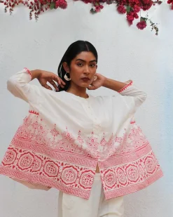 Arpina Blockprinted Cotton Shirt - BGVL