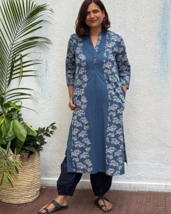 Ashalata Block Printed Cotton Kurti