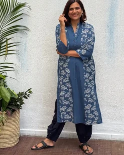 Ashalata Block Printed Cotton Kurti