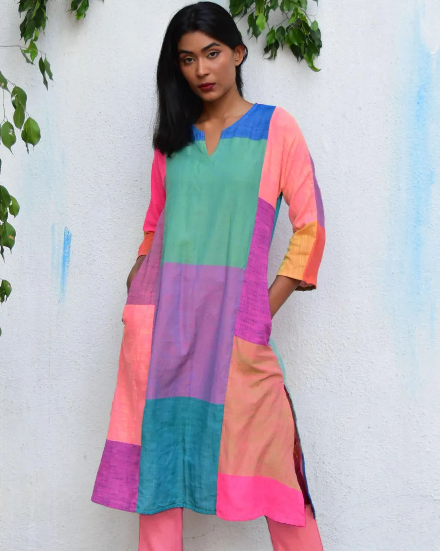 Breezy Handwoven Cotton Kurta Set - RC