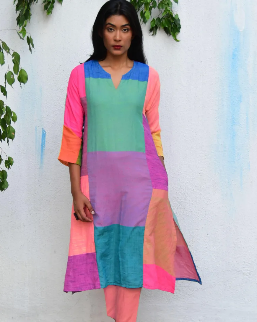 Breezy Handwoven Cotton Kurta Set - RC