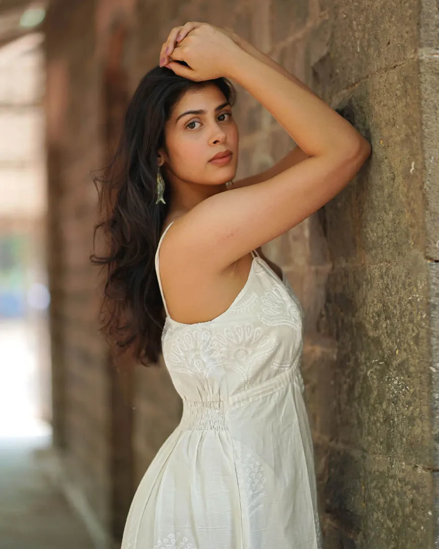 Buttercup Fade Ivory Block Printed Dress - SFD
