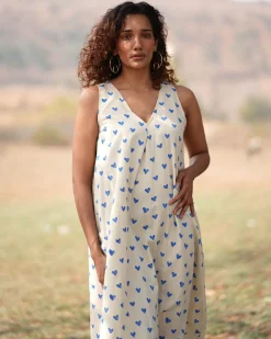 Dil Chahta Hai Handblock Printed Cotton Dress