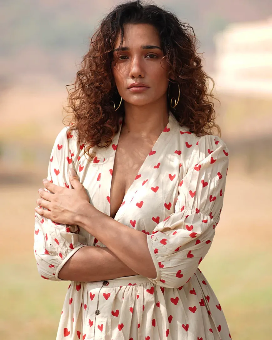 Dil Dariya Handblock Printed Cotton Dress