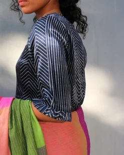 Divjot Mashru Silk Blouse
