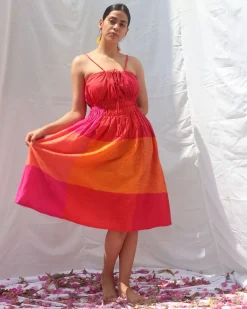 Holo Handwoven Cotton Dress - RC