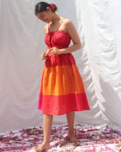 Holo Handwoven Cotton Dress - RC