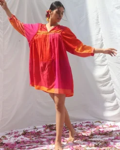 Iridian Handwoven Cotton Dress - RC