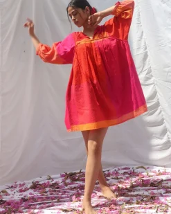 Iridian Handwoven Cotton Dress - RC