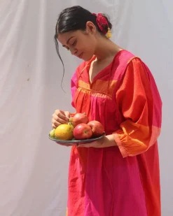 Iridian Handwoven Cotton Dress - RC