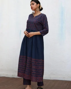 Jules Blockprinted Cotton Kurta Set - NOMAD