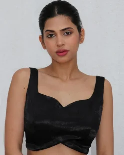 Kailani Mashru Silk Blouse