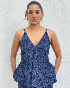 Kastoree Blockprinted Cotton Top