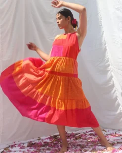 Lali Handwoven Cotton Dress - RC