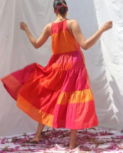 Lali Handwoven Cotton Dress - RC