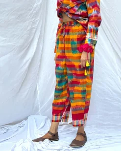 Matir Gaan Gamcha Cotton Pant - GMC