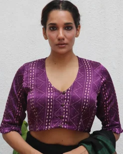 Miraaj Mashru Silk Blouse