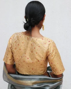 Mugdha Khimkab Brocade Blouse - Nargiz