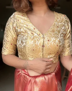 Mugdha Khimkab Brocade Blouse - Nargiz