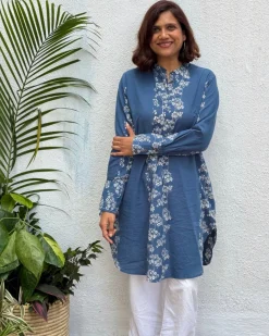 Nandini Block Printed Cotton Kurti