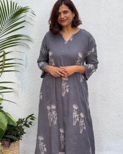 Nayab Block Printed Cotton Kurti