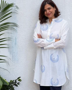 Paakeezah Block Printed Cotton Kurti