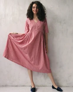 Pink Blockprinted Cotton Dress