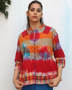 Rinaaz Gamcha Cotton Top