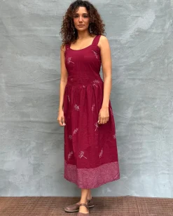 Riversong Block printed Cotton Dress