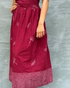 Riversong Block printed Cotton Dress