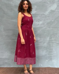Riversong Block printed Cotton Dress