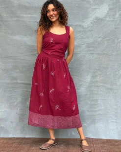Riversong Block printed Cotton Dress