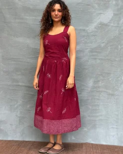 Riversong Block printed Cotton Dress