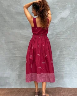 Riversong Block printed Cotton Dress