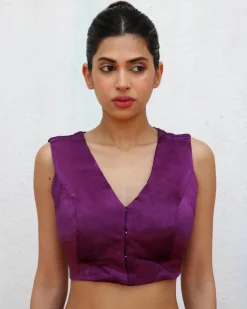 Sarita Mashru Silk Blouse