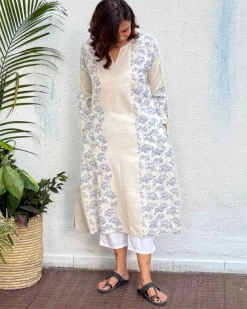 Satabdi Block Printed Cotton Kurti