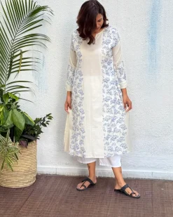 Satabdi Block Printed Cotton Kurti