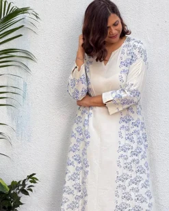 Satabdi Block Printed Cotton Kurti