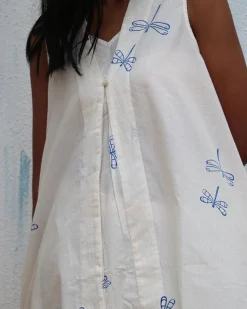 Soha Blockprinted Cotton Top - BGVL