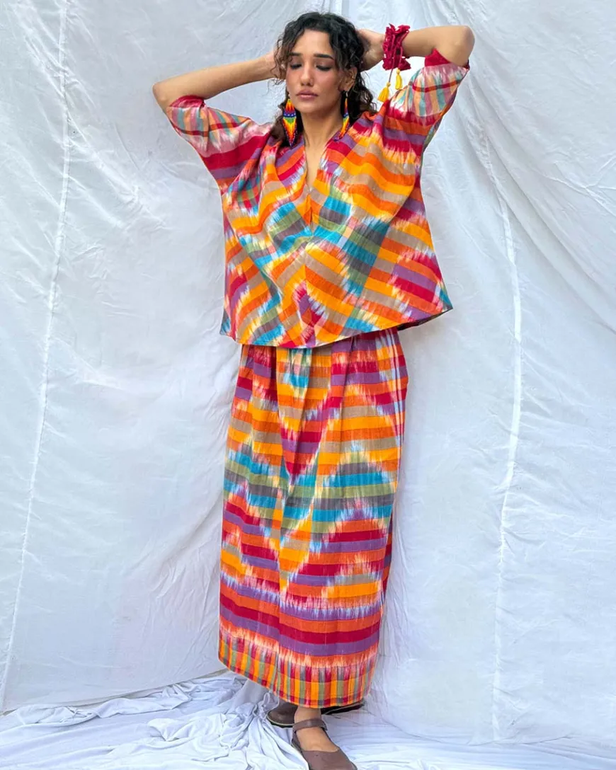 Sohni Gamcha Cotton Shirt - GMC
