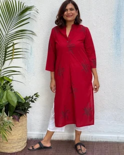 Sumona Block Printed Cotton Kurti