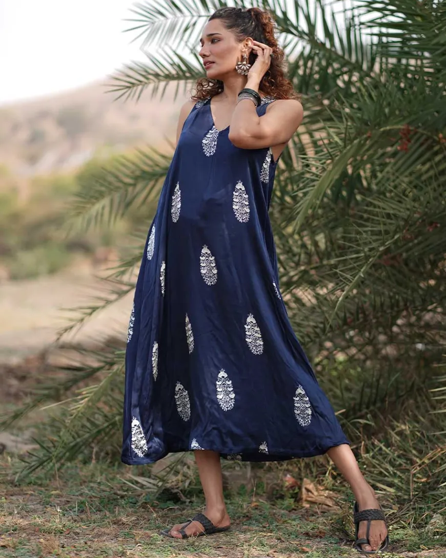 Suzette Modal Silk Dress