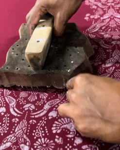 Tracing Wildwood Blockprinted Cotton Top