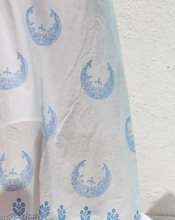 Vanessa Handprinted Cotton Dress - WITC
