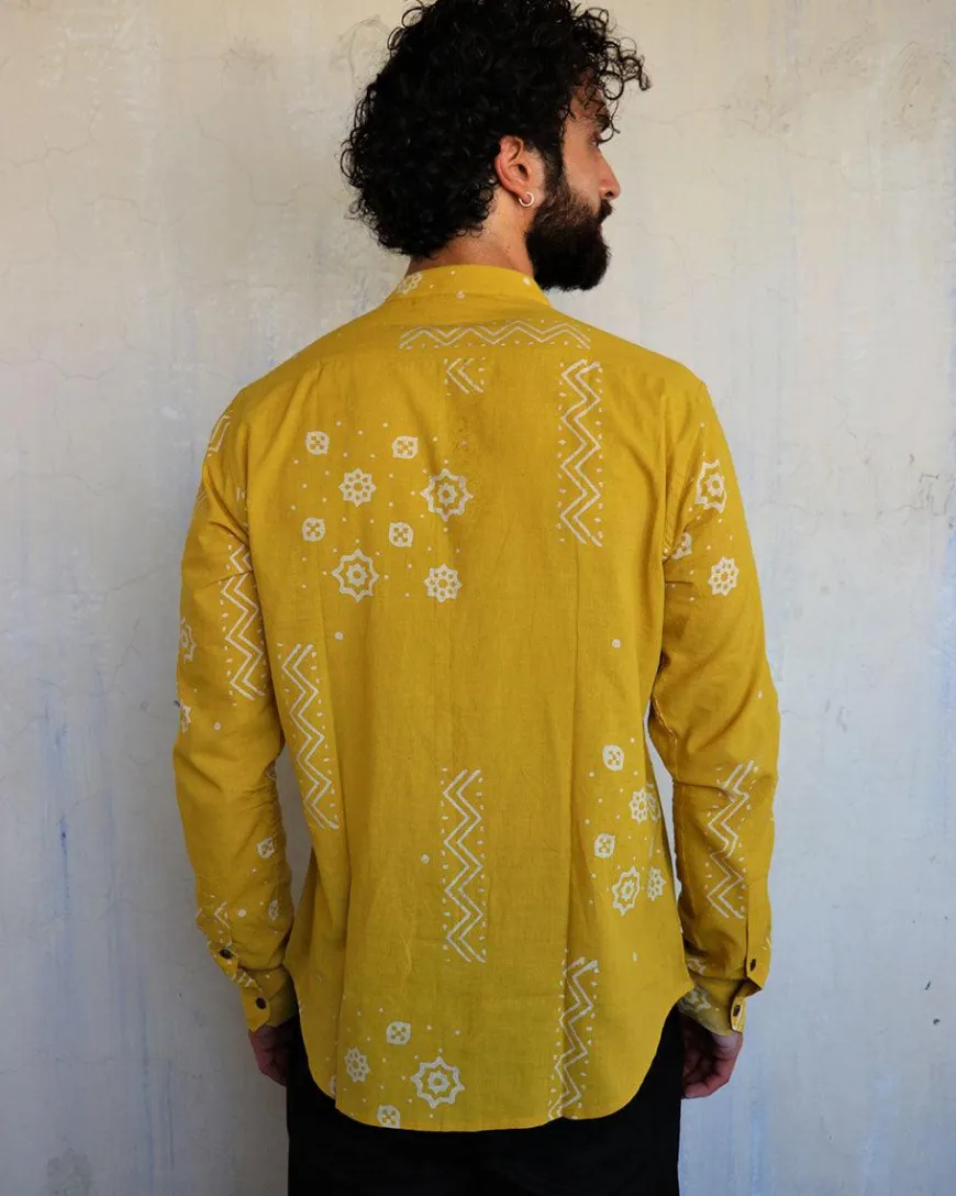 Yellow Mens Shirt - Love Despite