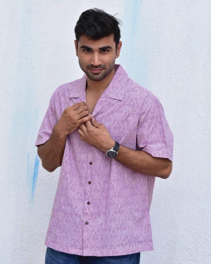 Zen Garden Handblockprinted Pure Cotton Shirt